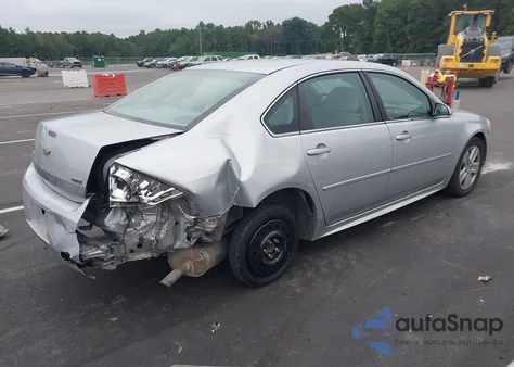 2010 Chevrolet Impala Ls z USA, uszkodzony, nr VIN 2G1WA5EK7A1262529